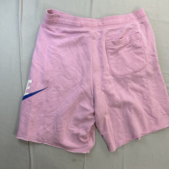 Nike Club Alumni French Terry Shorts Pink Rose Mens Size XL - Picture 5 of 8